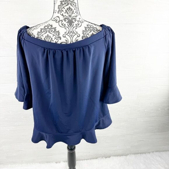 Jude Connally Demi Off Shoulder Flounce Top - Picture 5 of 10